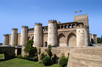 Ancien chateau arabe, l'Aljaferia.