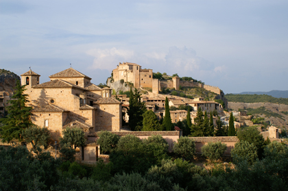 Beau village d'Alquezar.