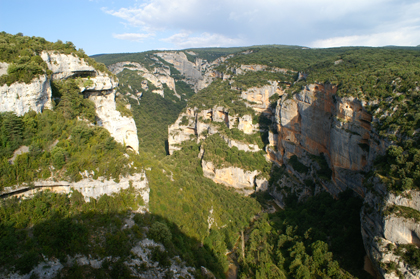 Belles gorges du rio Vero.