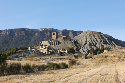 Village abandonn, Jacetania.