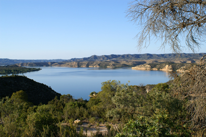 Le lac de Mequinenza.